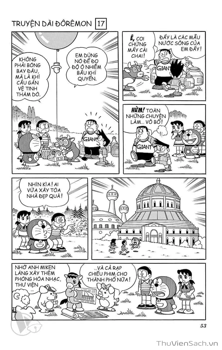 Truyện Tranh Doraemon: Thành Phố Thú Nhồi Bông trang 11