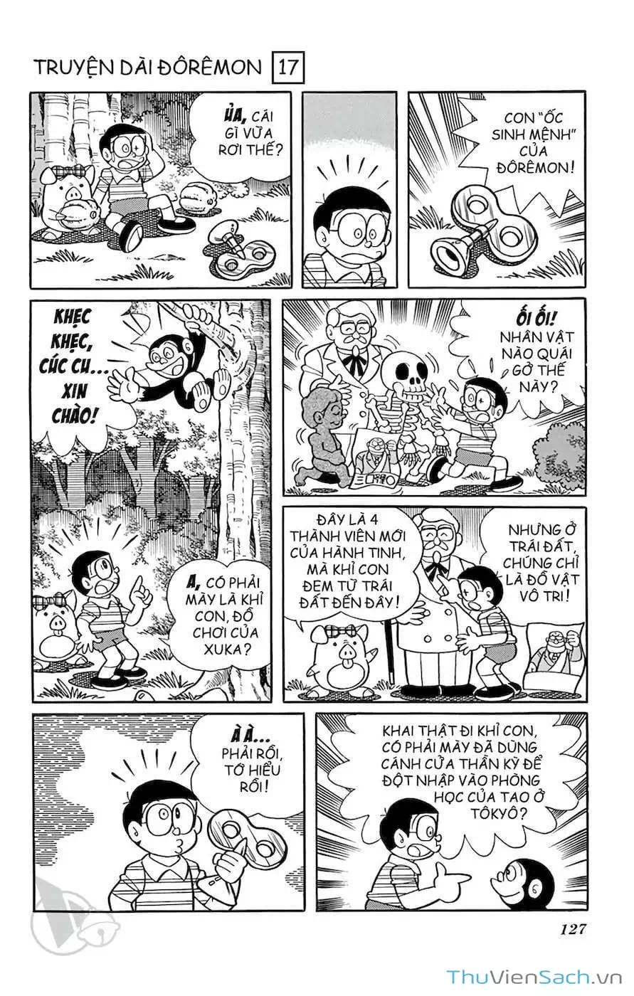Truyện Tranh Doraemon: Thành Phố Thú Nhồi Bông trang 11