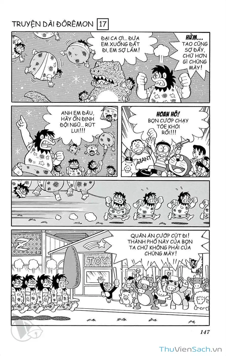 Truyện Tranh Doraemon: Thành Phố Thú Nhồi Bông trang 11