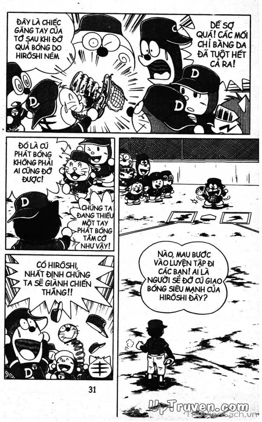 Truyện Tranh Doraemon Bóng Chày trang 3