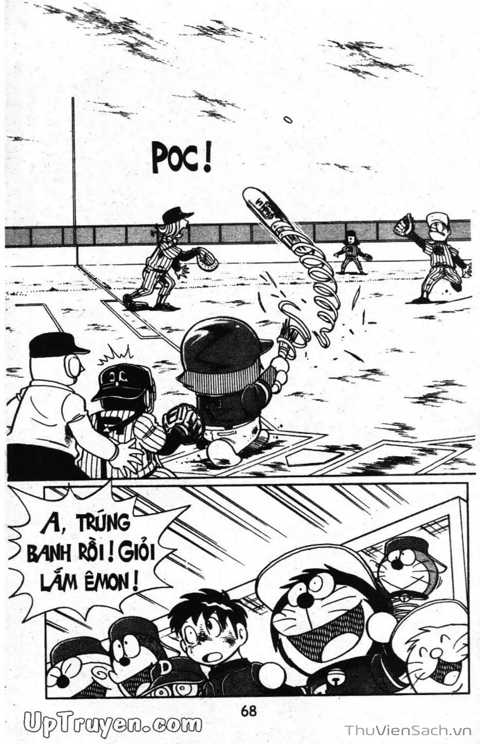 Truyện Tranh Doraemon Bóng Chày trang 3