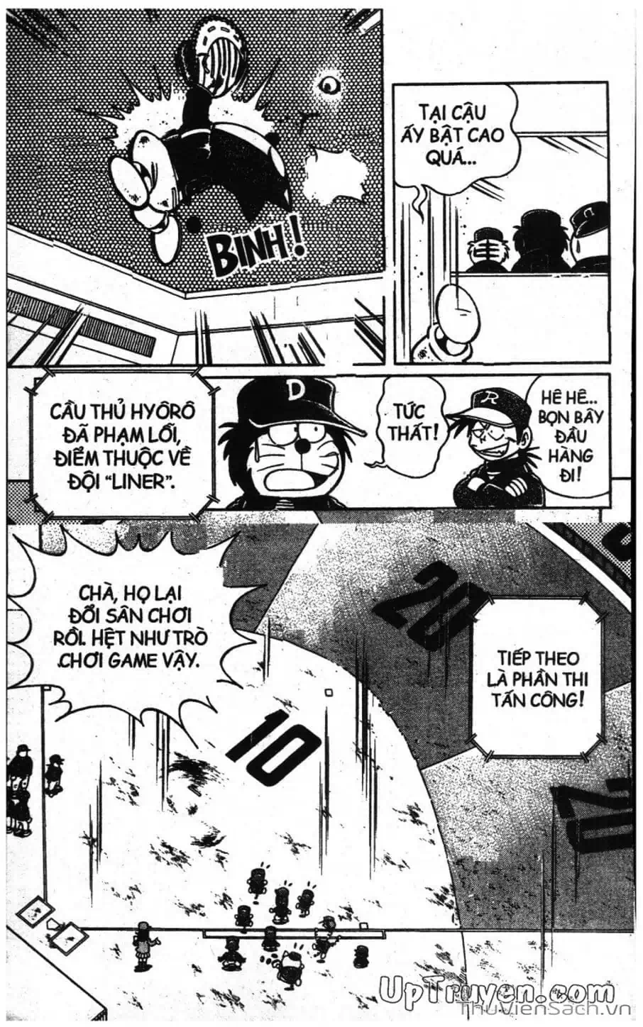 Truyện Tranh Doraemon Bóng Chày trang 3