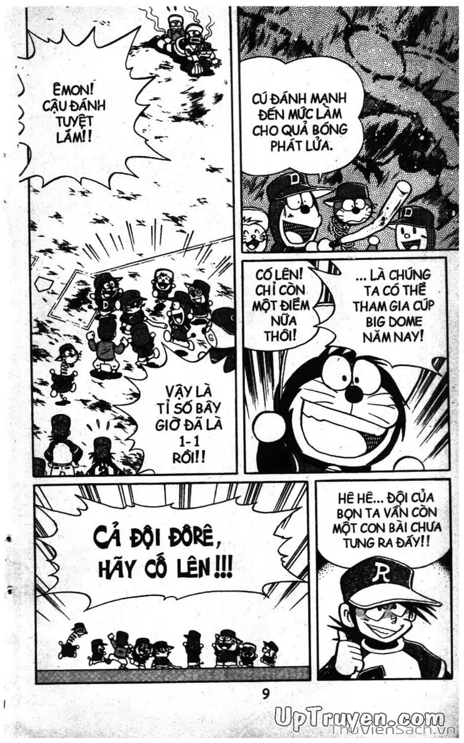 Truyện Tranh Doraemon Bóng Chày trang 3