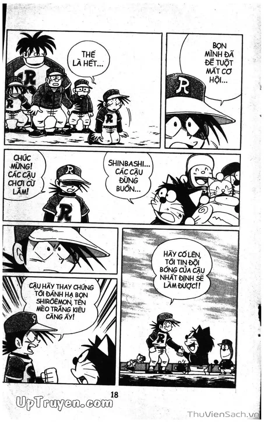 Truyện Tranh Doraemon Bóng Chày trang 3