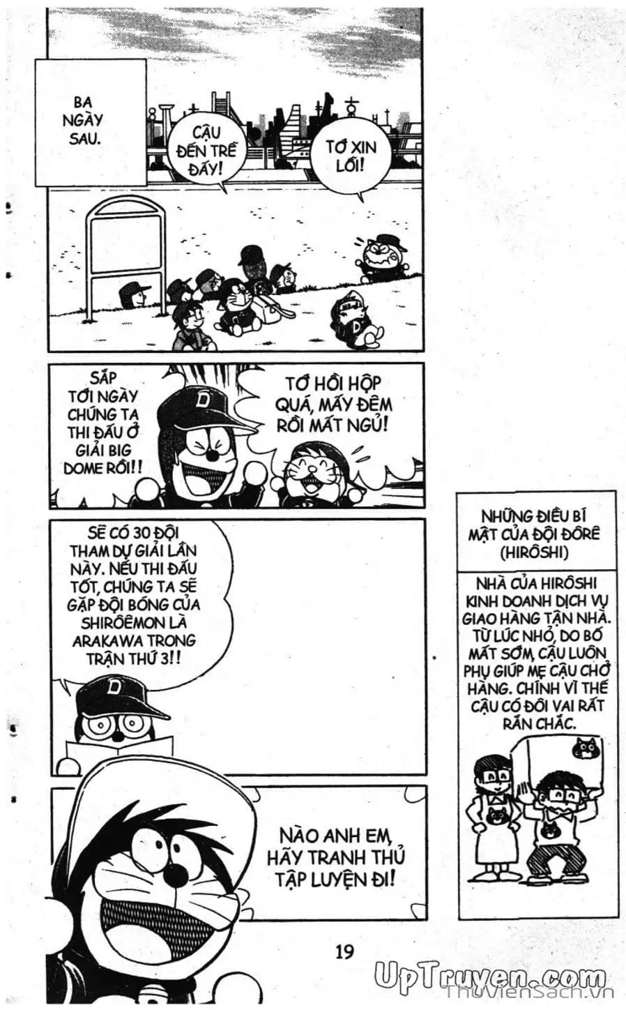 Truyện Tranh Doraemon Bóng Chày trang 3