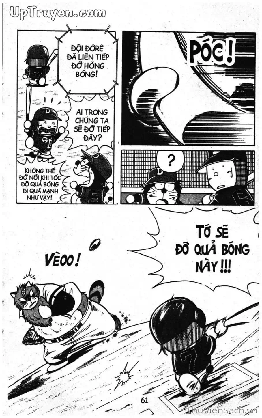 Truyện Tranh Doraemon Bóng Chày trang 3