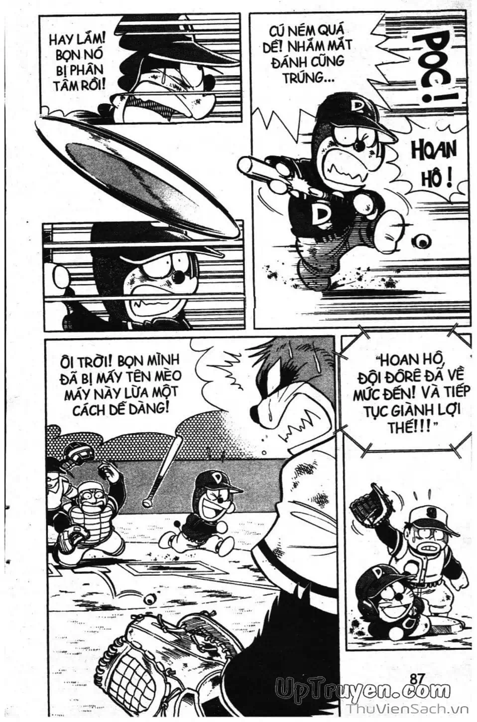 Truyện Tranh Doraemon Bóng Chày trang 3