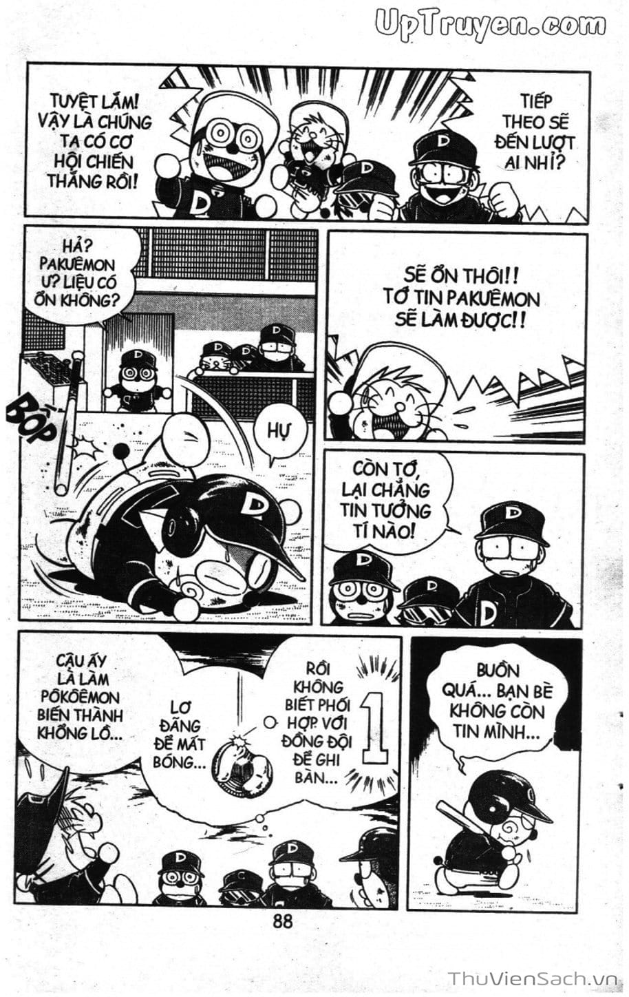 Truyện Tranh Doraemon Bóng Chày trang 3