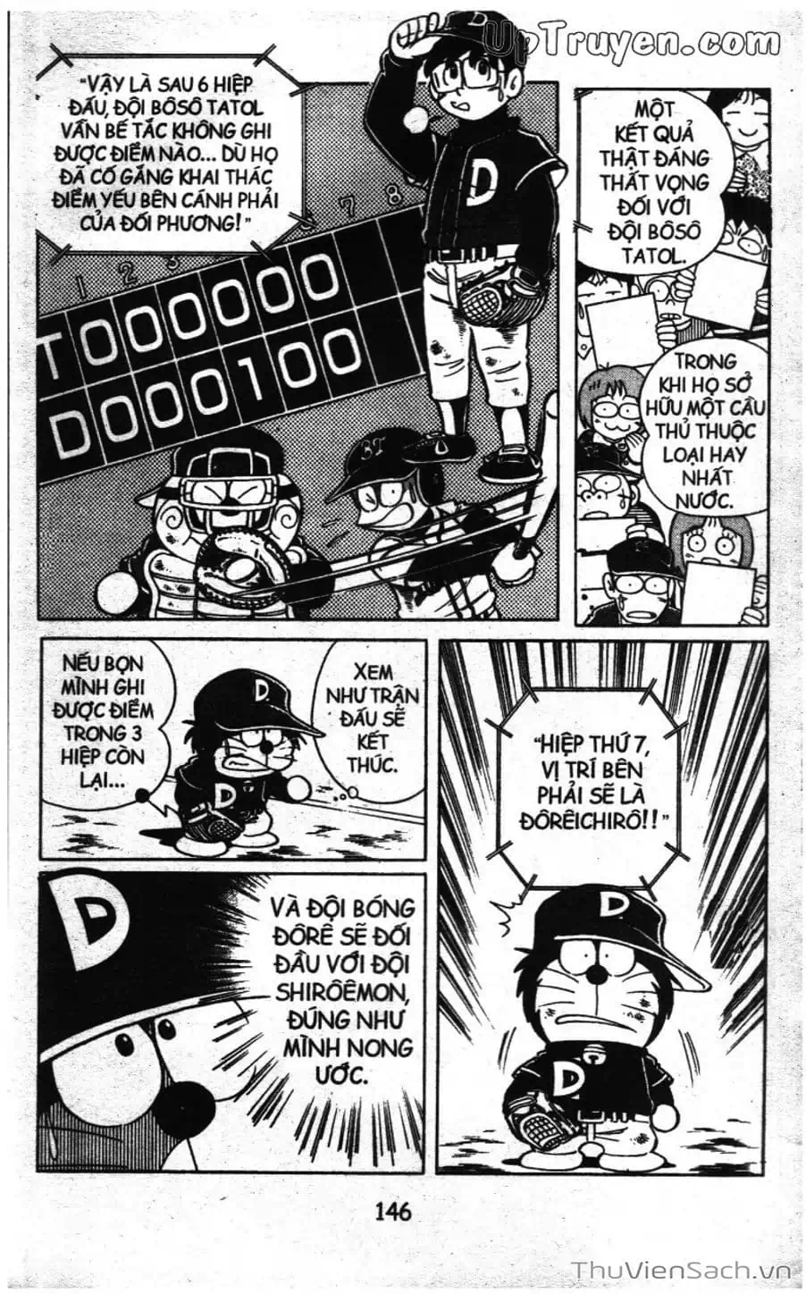 Truyện Tranh Doraemon Bóng Chày trang 3