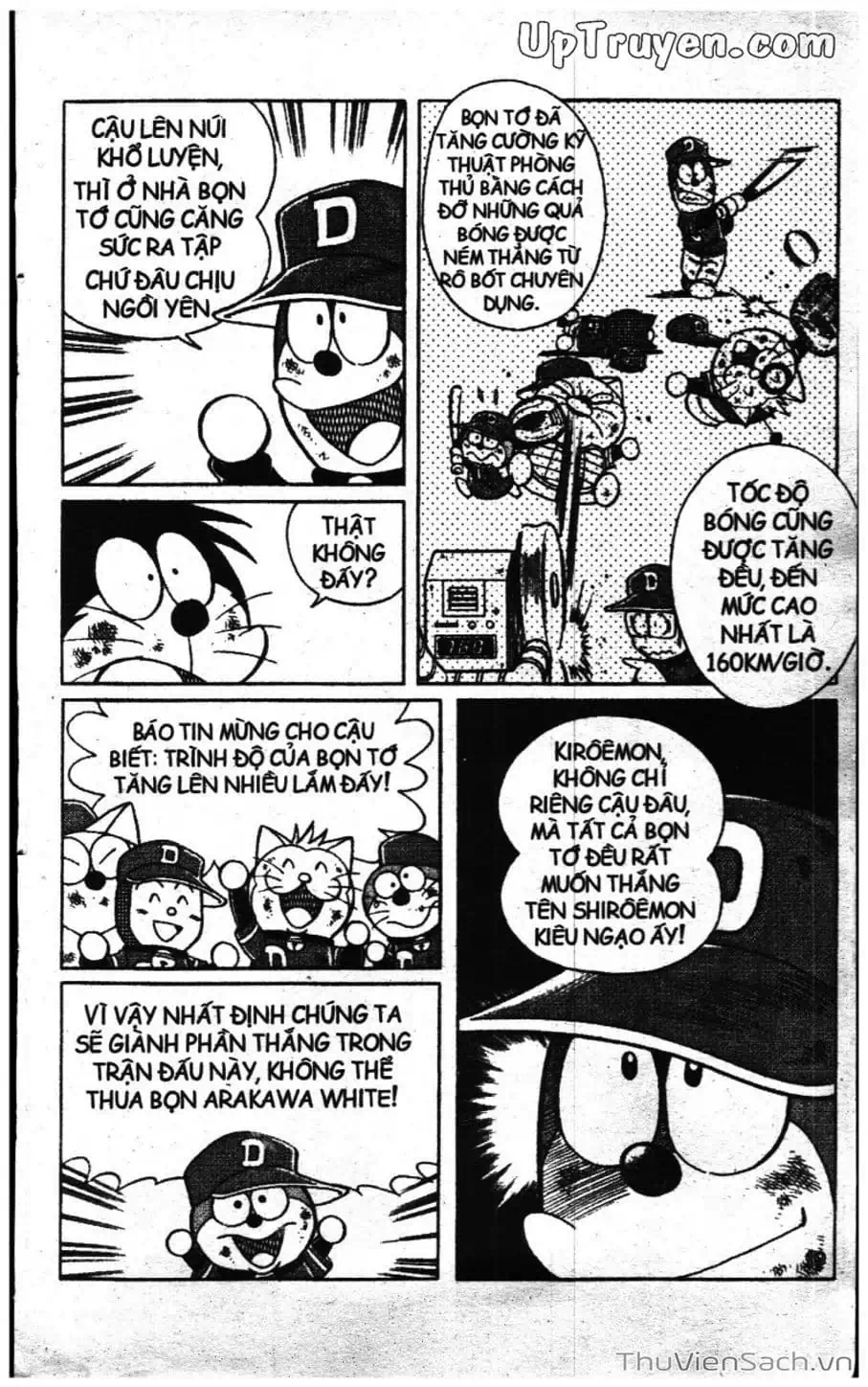 Truyện Tranh Doraemon Bóng Chày trang 3