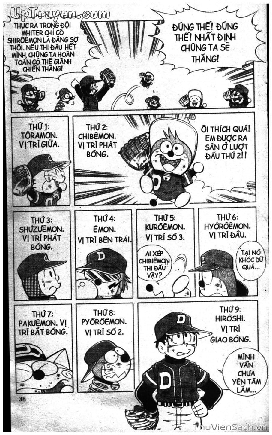 Truyện Tranh Doraemon Bóng Chày trang 3