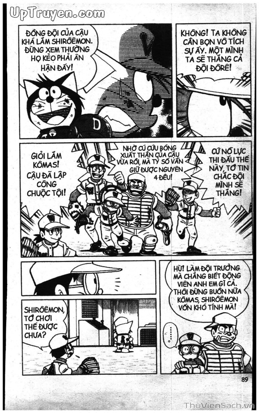 Truyện Tranh Doraemon Bóng Chày trang 3