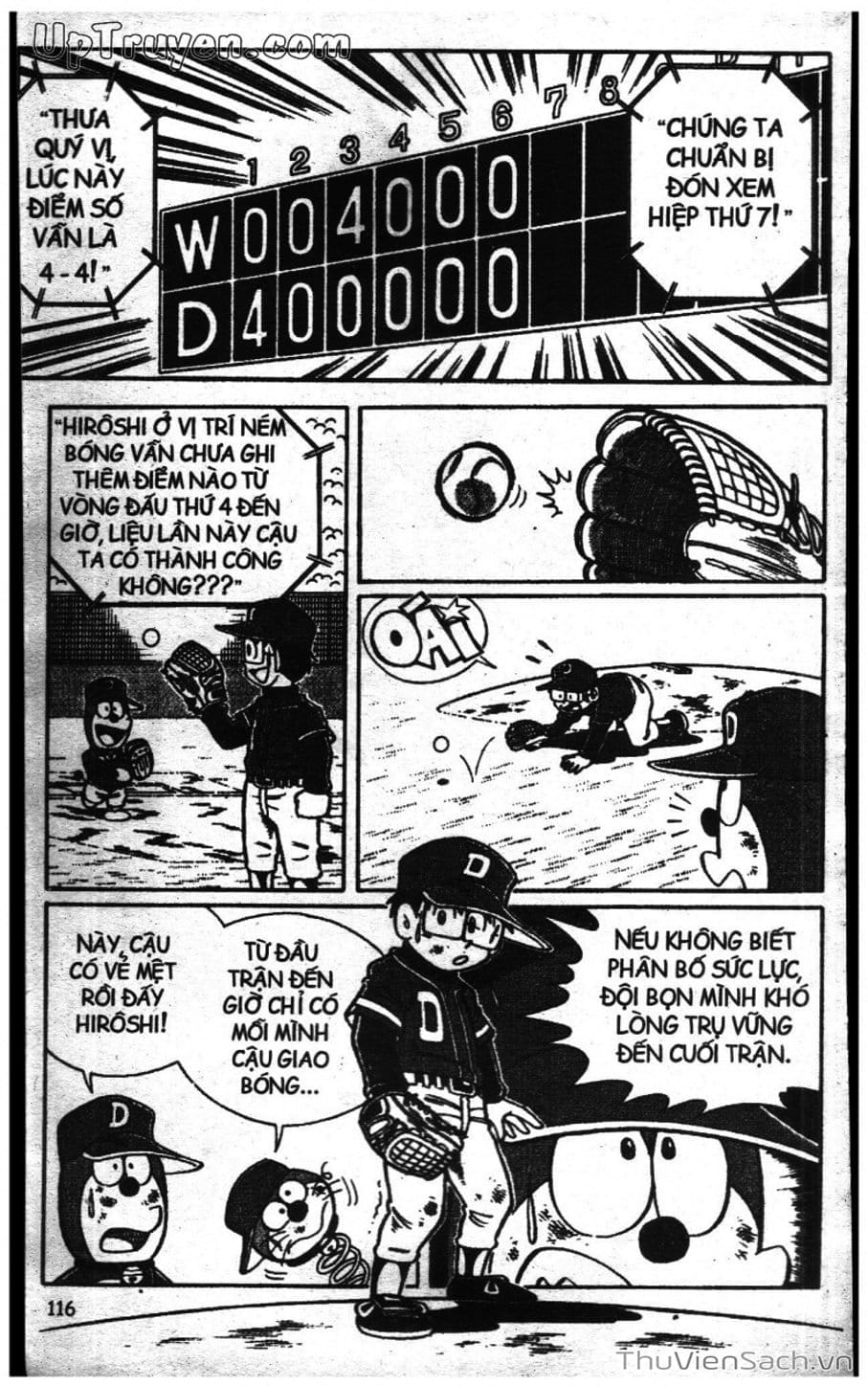 Truyện Tranh Doraemon Bóng Chày trang 3