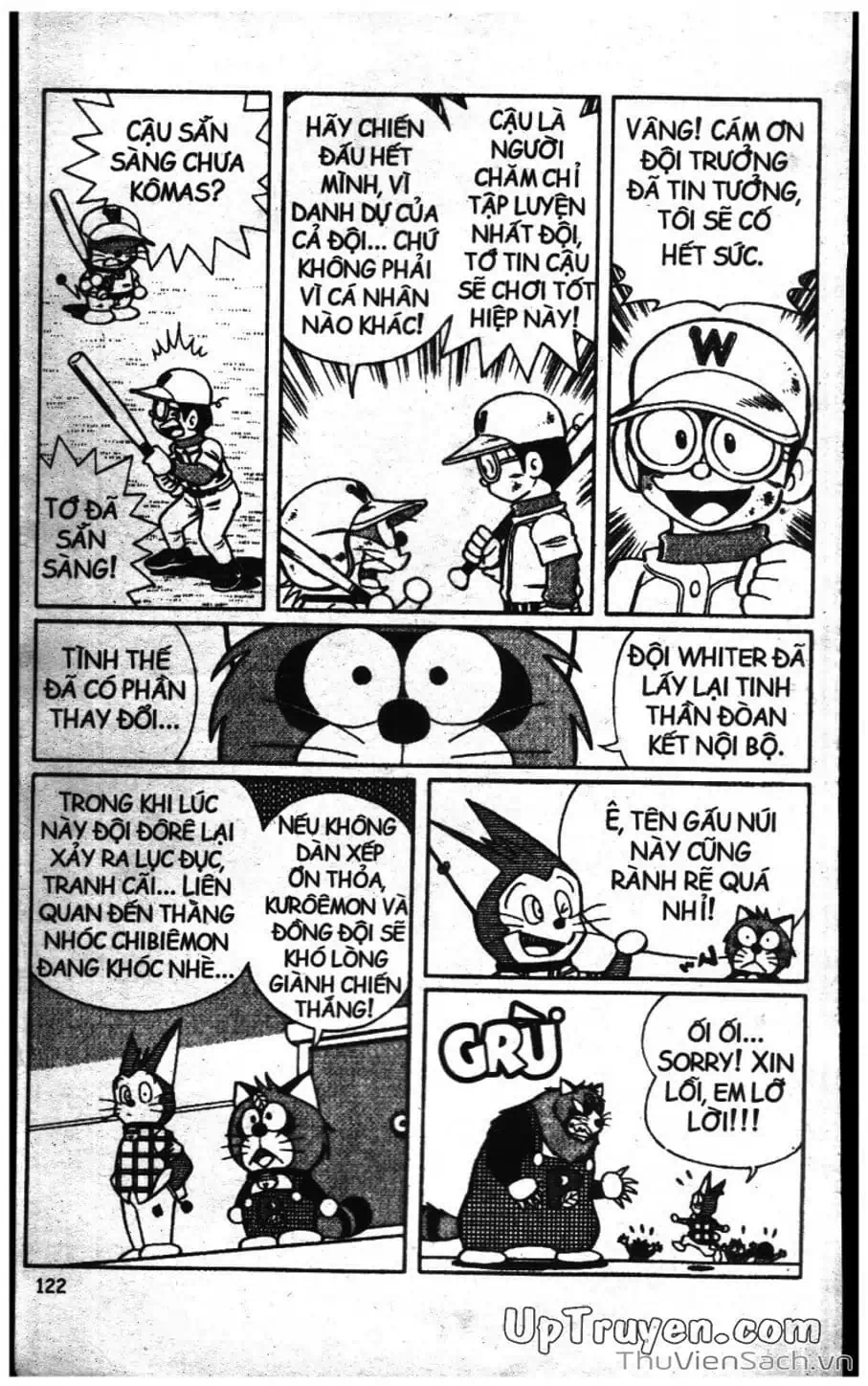 Truyện Tranh Doraemon Bóng Chày trang 3