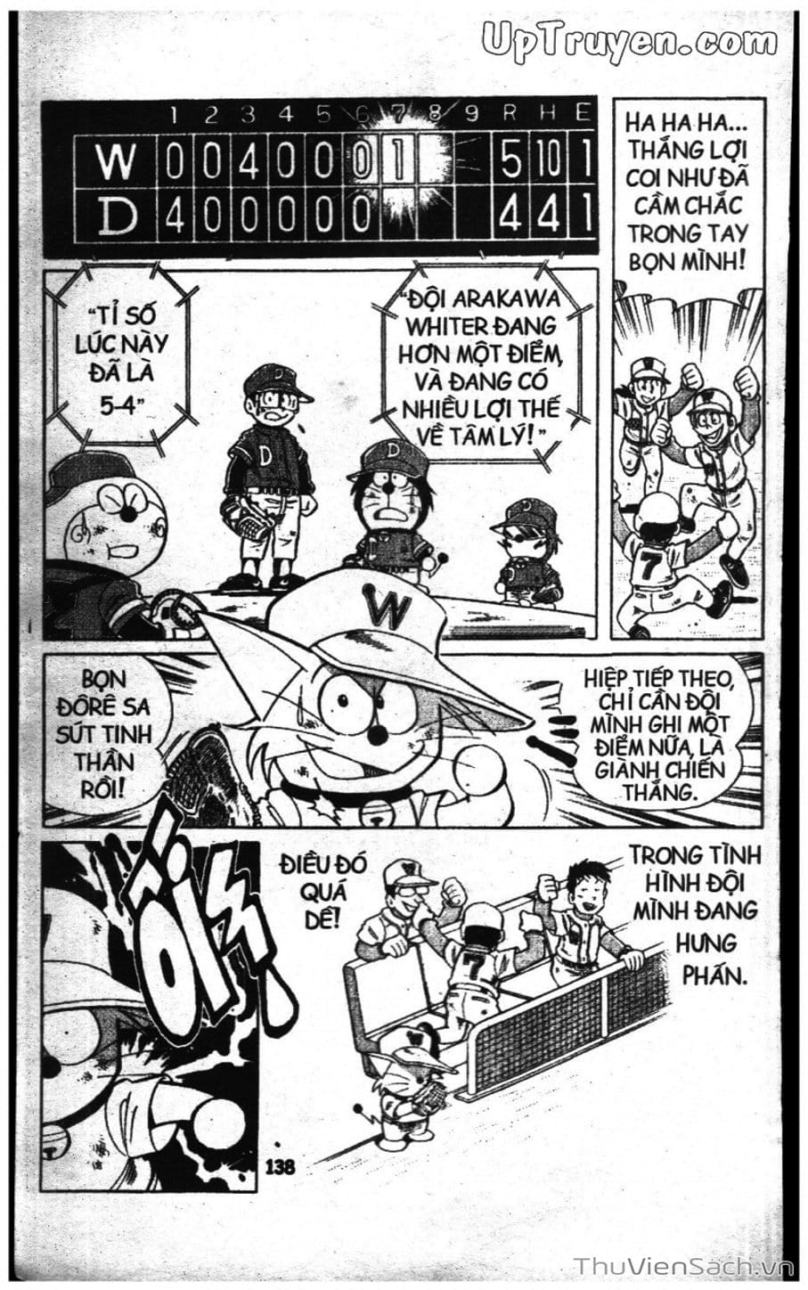 Truyện Tranh Doraemon Bóng Chày trang 3