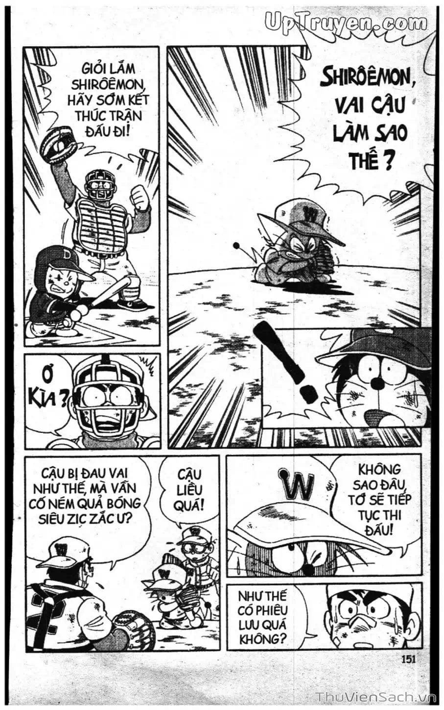 Truyện Tranh Doraemon Bóng Chày trang 3