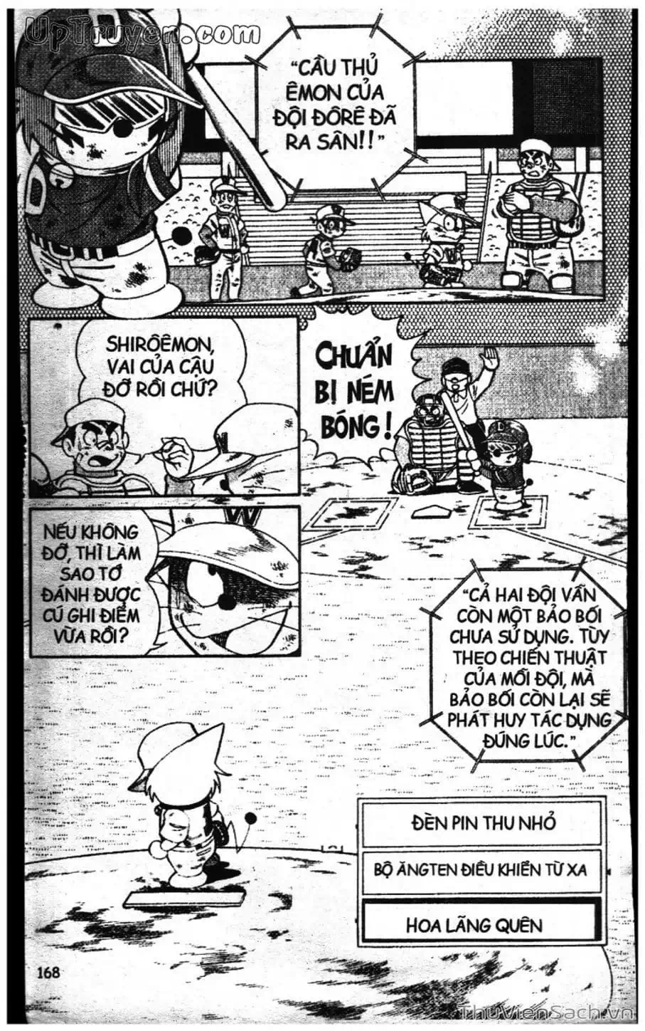Truyện Tranh Doraemon Bóng Chày trang 3