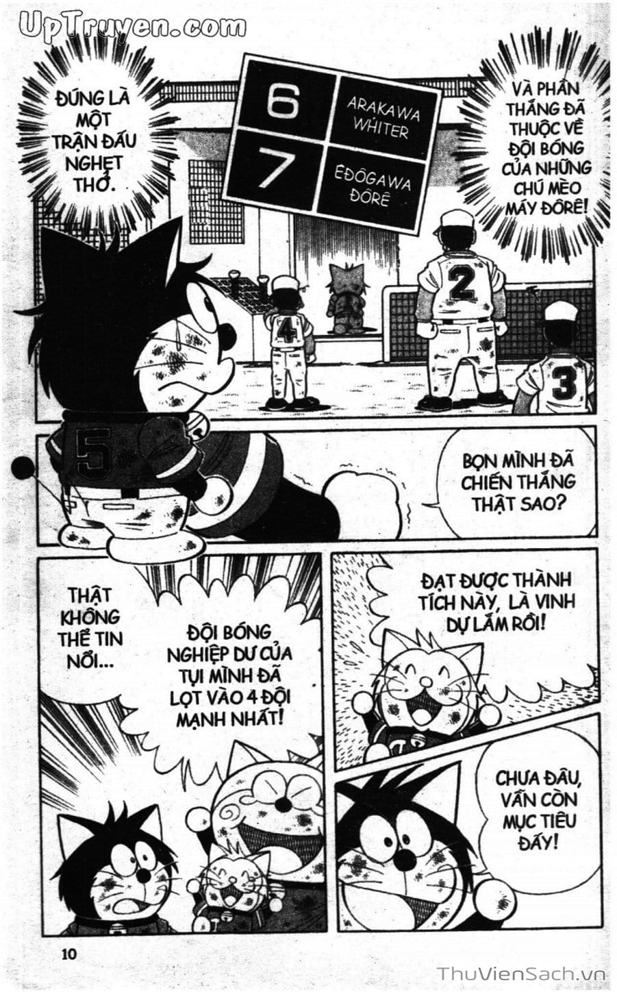 Truyện Tranh Doraemon Bóng Chày trang 3
