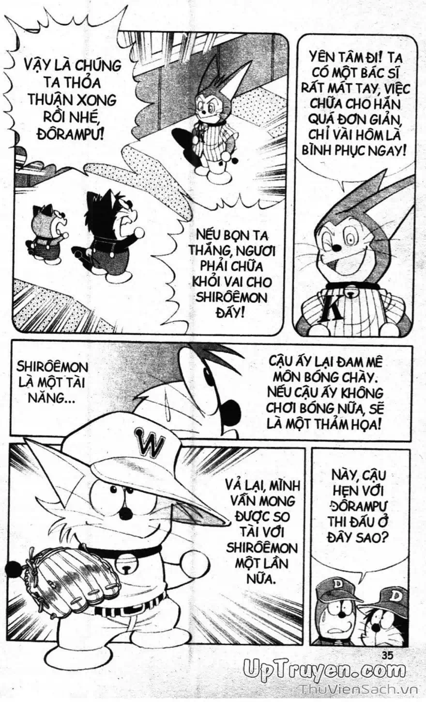 Truyện Tranh Doraemon Bóng Chày trang 3