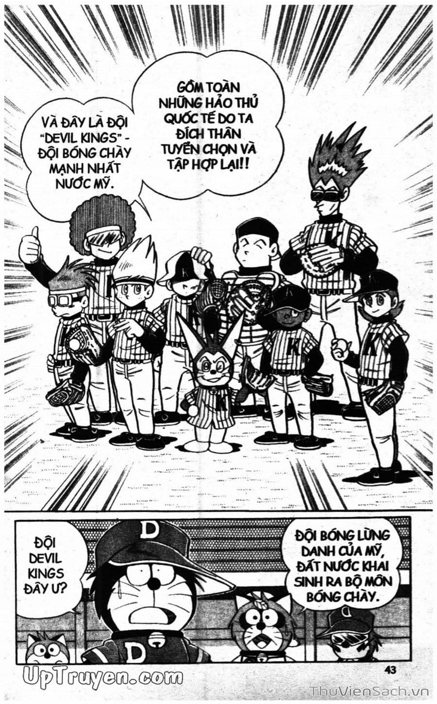 Truyện Tranh Doraemon Bóng Chày trang 3