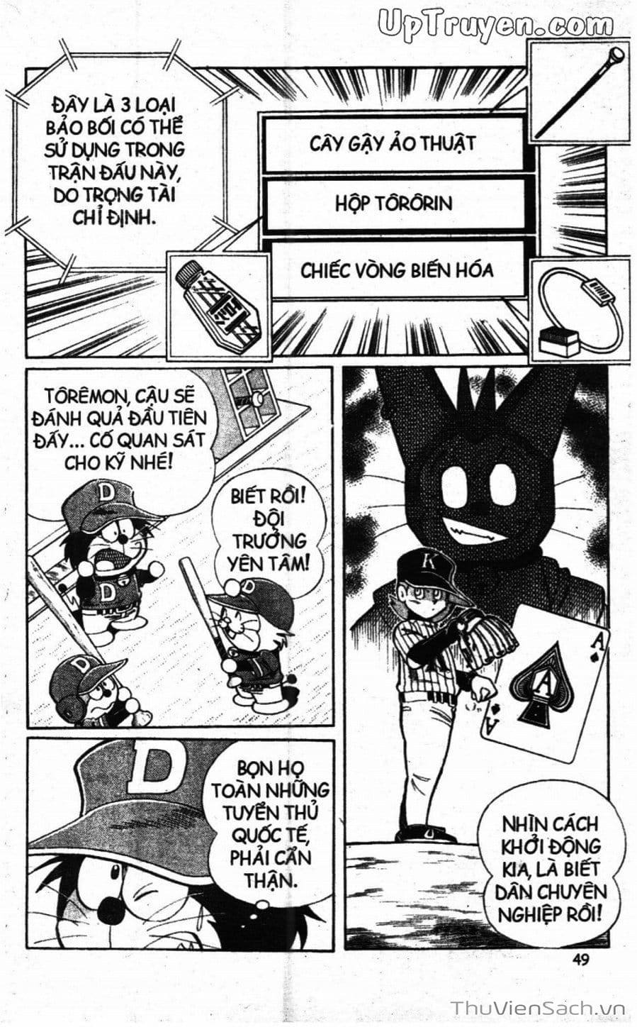 Truyện Tranh Doraemon Bóng Chày trang 3