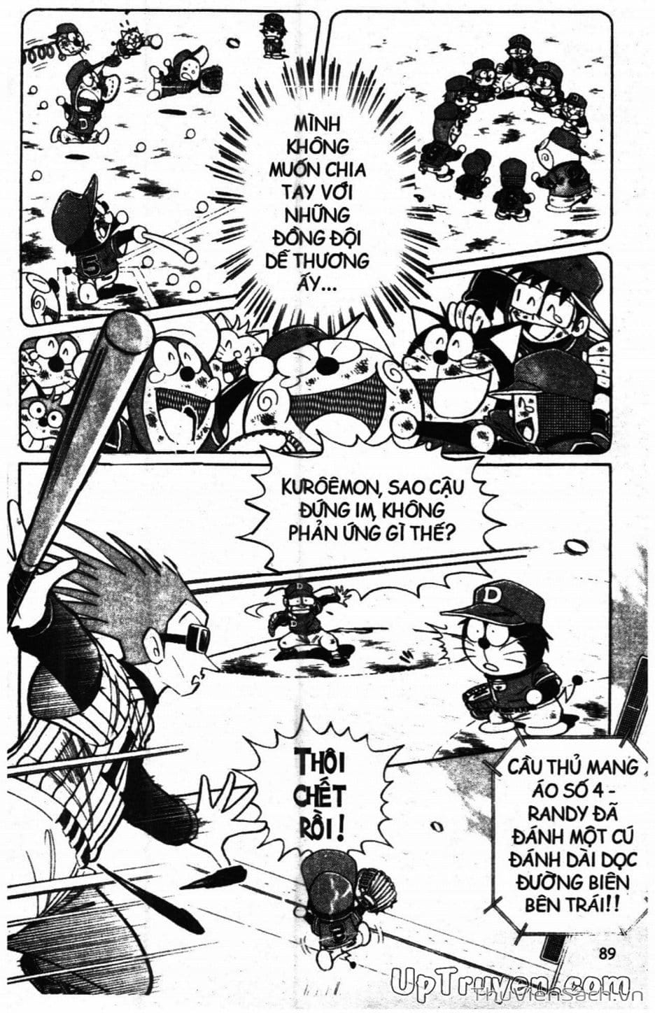 Truyện Tranh Doraemon Bóng Chày trang 3