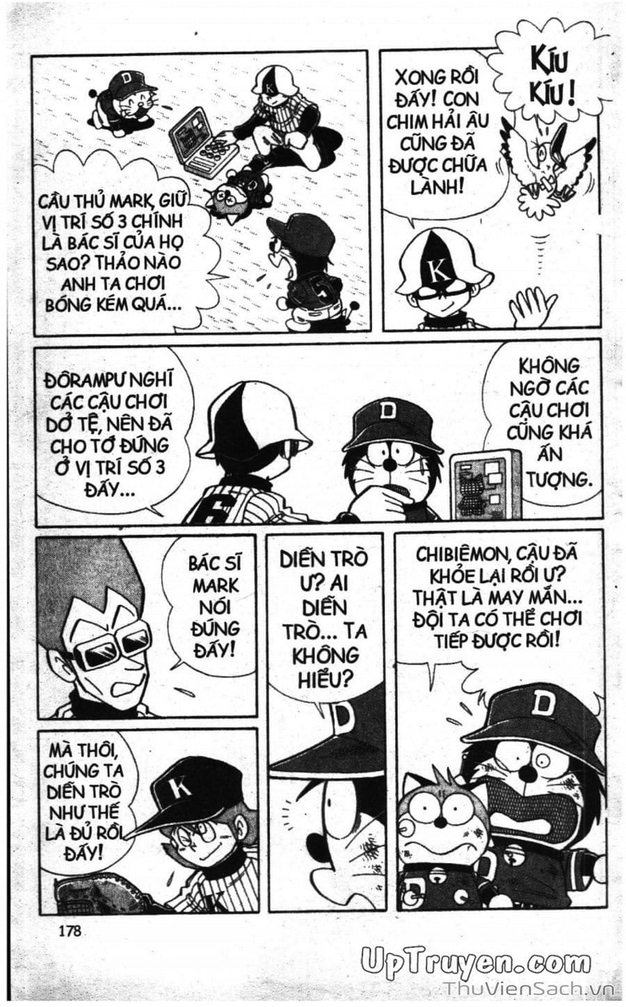 Truyện Tranh Doraemon Bóng Chày trang 3