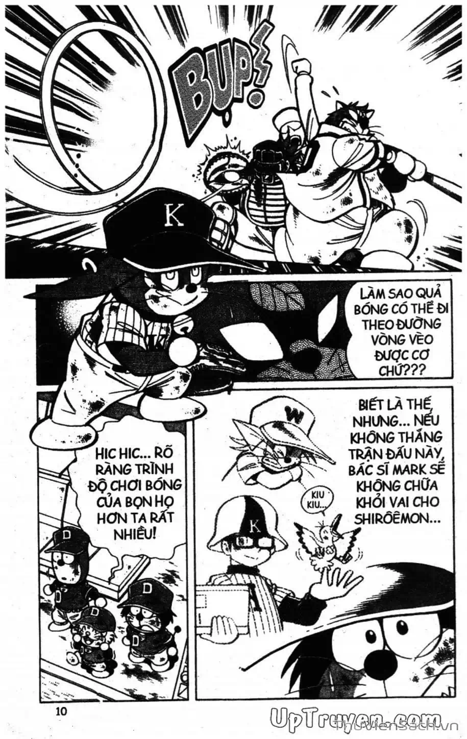 Truyện Tranh Doraemon Bóng Chày trang 3
