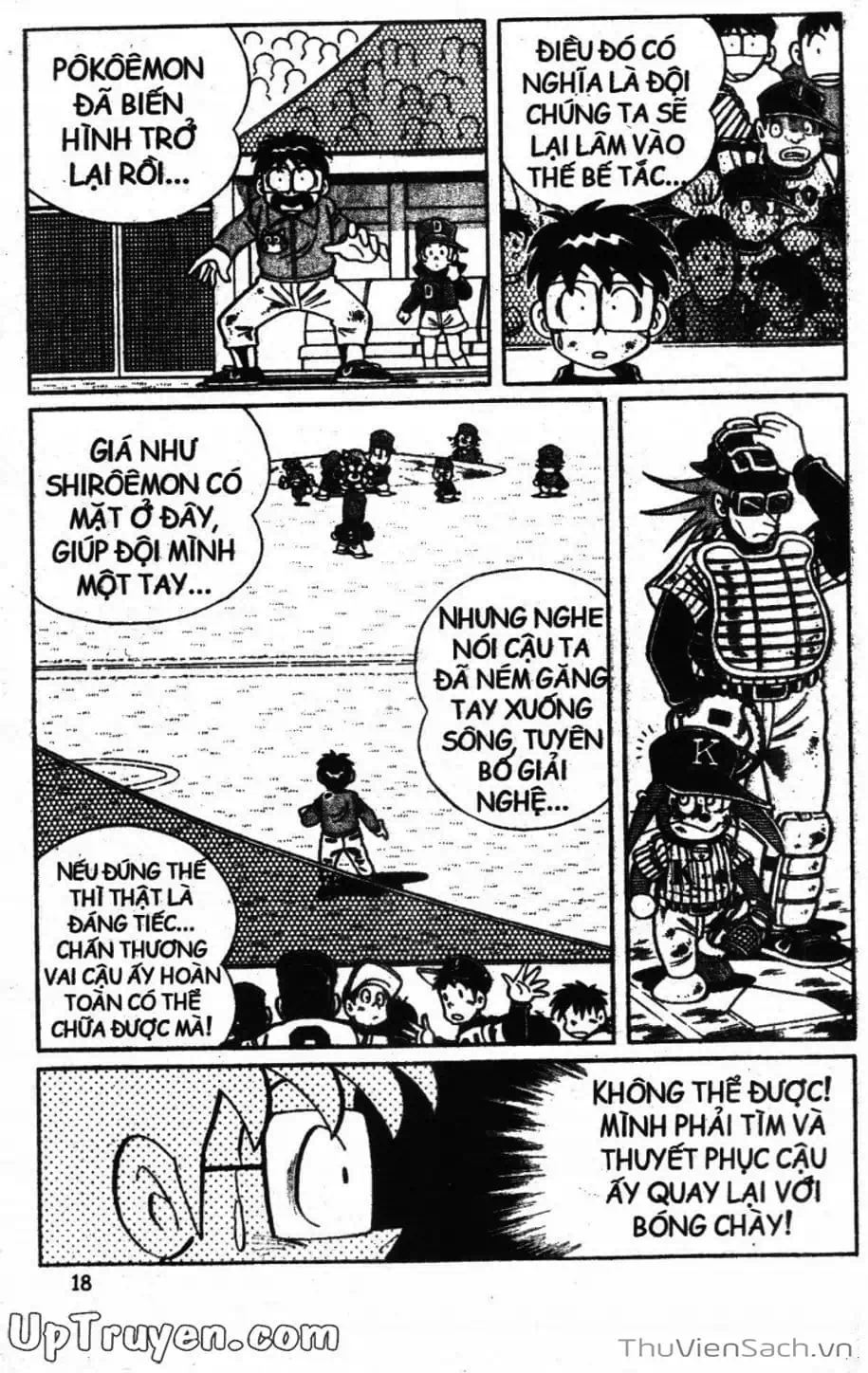 Truyện Tranh Doraemon Bóng Chày trang 3