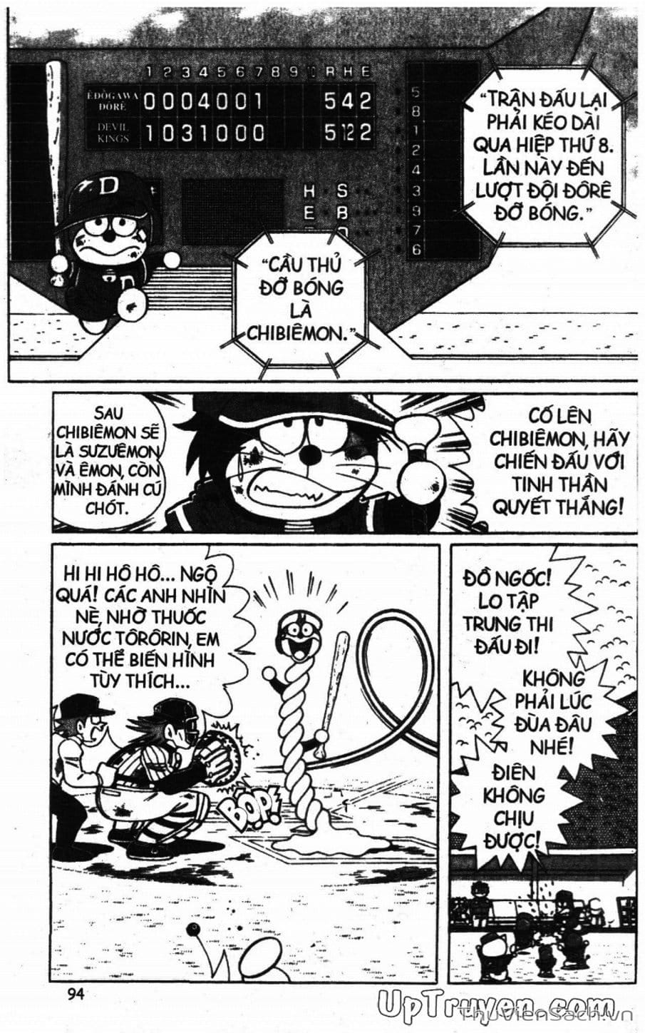 Truyện Tranh Doraemon Bóng Chày trang 3