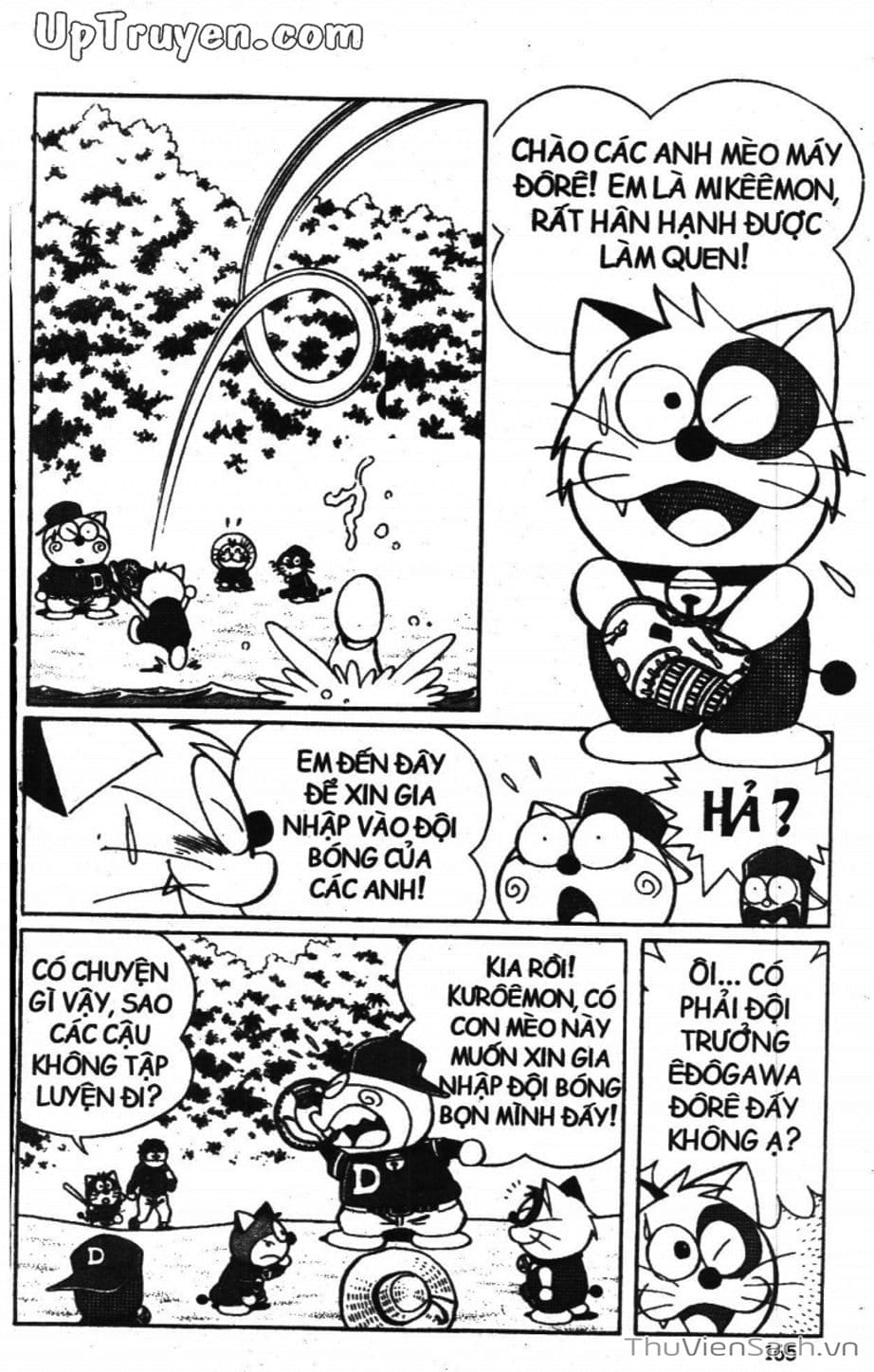 Truyện Tranh Doraemon Bóng Chày trang 3