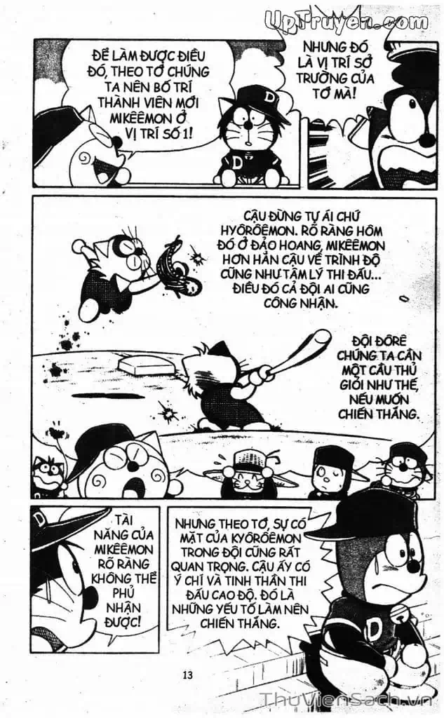 Truyện Tranh Doraemon Bóng Chày trang 3