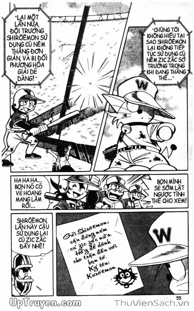 Truyện Tranh Doraemon Bóng Chày trang 3