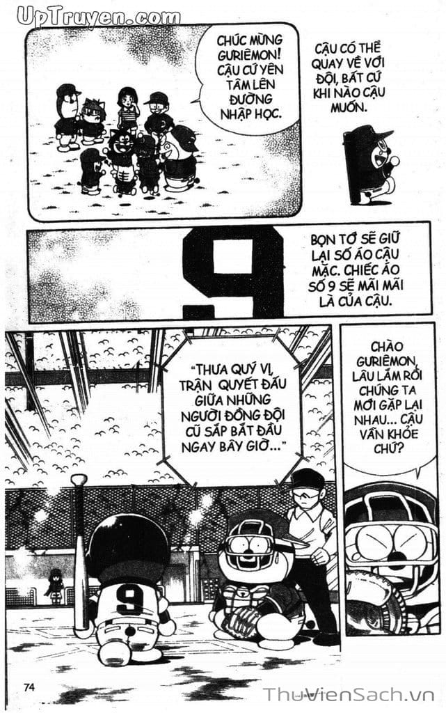 Truyện Tranh Doraemon Bóng Chày trang 3