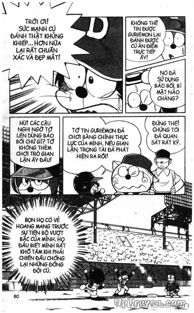 Truyện Tranh Doraemon Bóng Chày trang 3