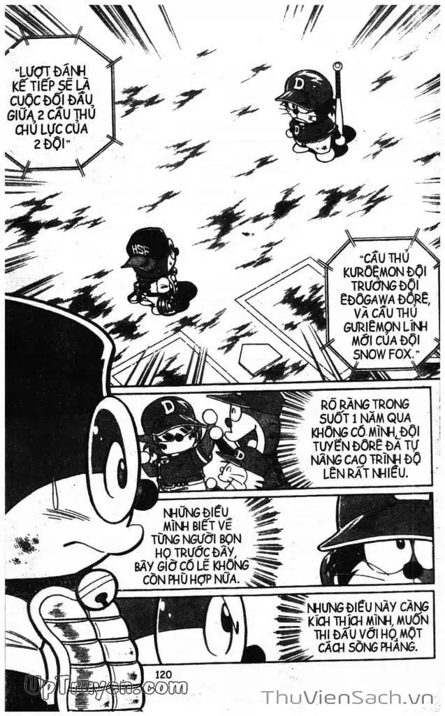 Truyện Tranh Doraemon Bóng Chày trang 3