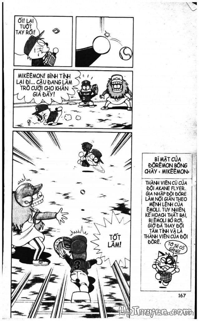 Truyện Tranh Doraemon Bóng Chày trang 3