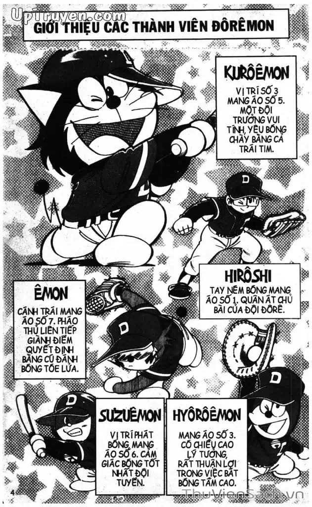 Truyện Tranh Doraemon Bóng Chày trang 3