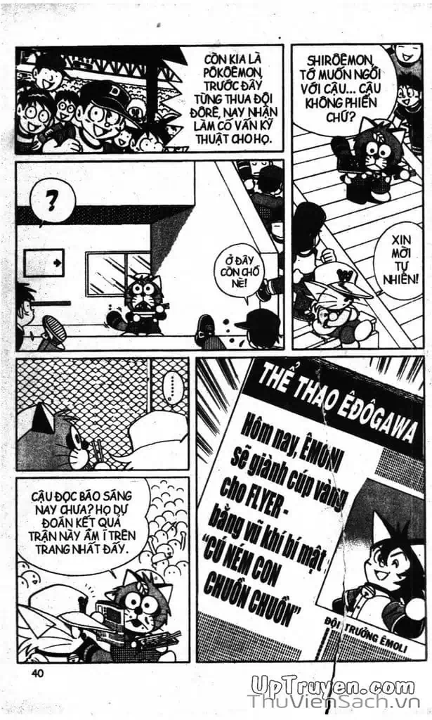 Truyện Tranh Doraemon Bóng Chày trang 3