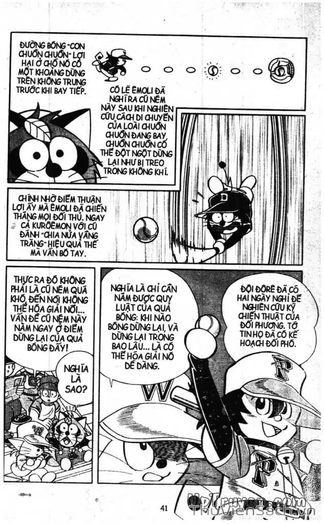 Truyện Tranh Doraemon Bóng Chày trang 3