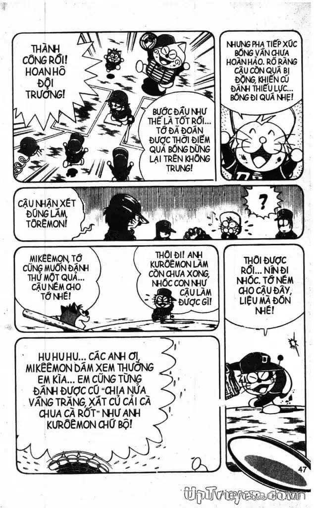 Truyện Tranh Doraemon Bóng Chày trang 3