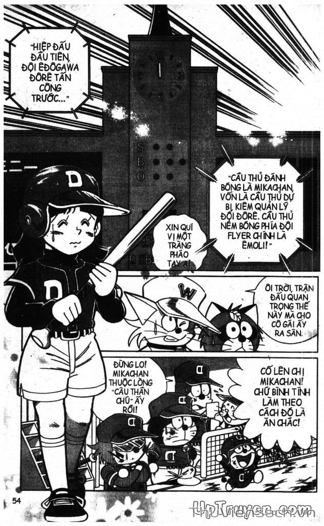 Truyện Tranh Doraemon Bóng Chày trang 3