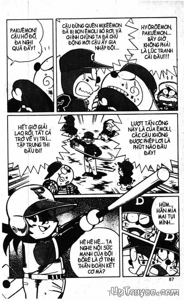 Truyện Tranh Doraemon Bóng Chày trang 3