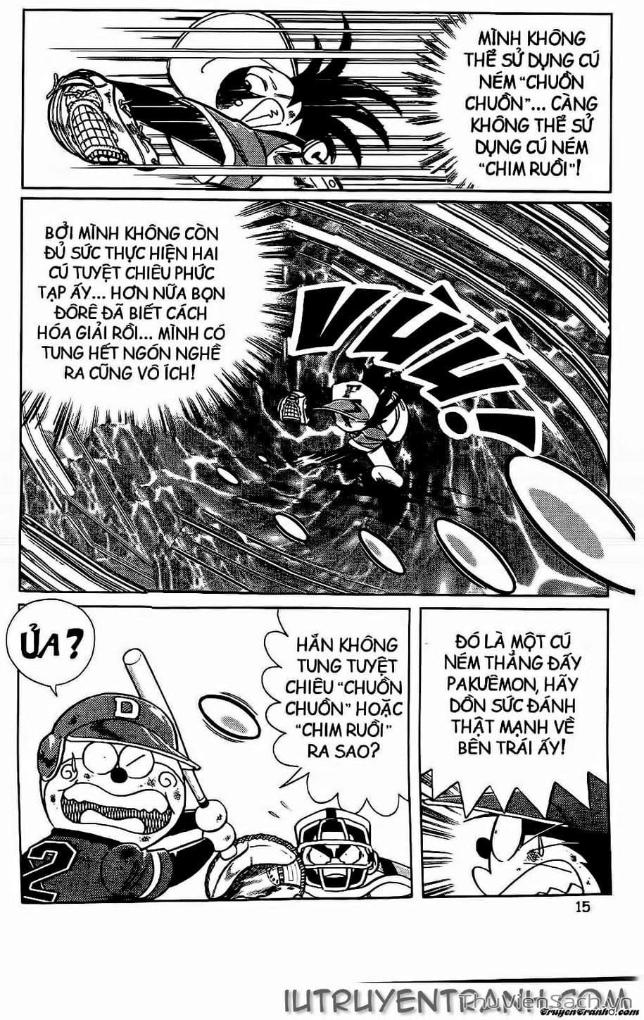 Truyện Tranh Doraemon Bóng Chày trang 3
