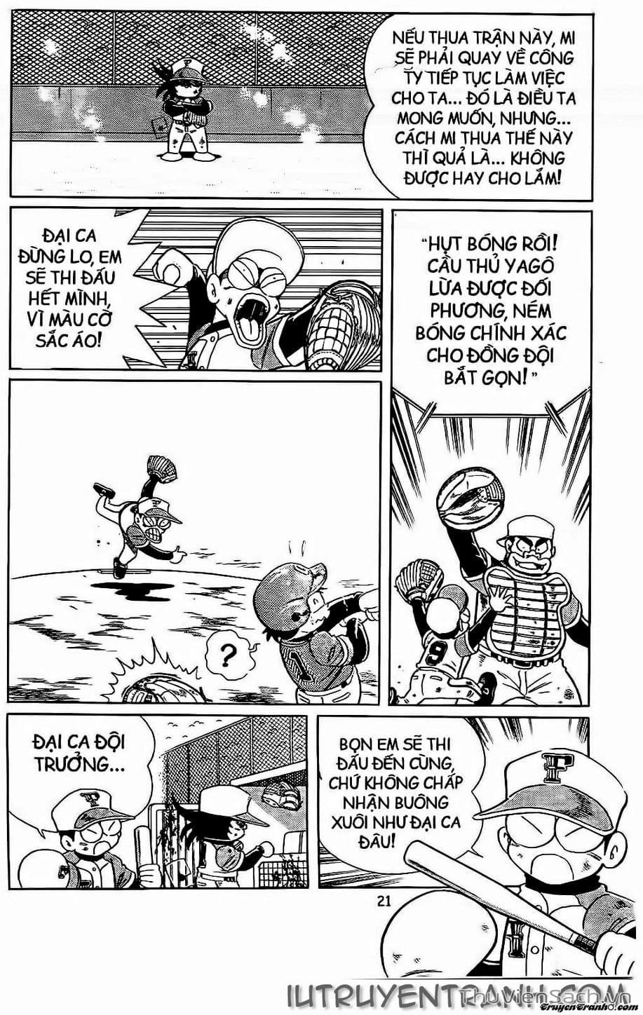 Truyện Tranh Doraemon Bóng Chày trang 3