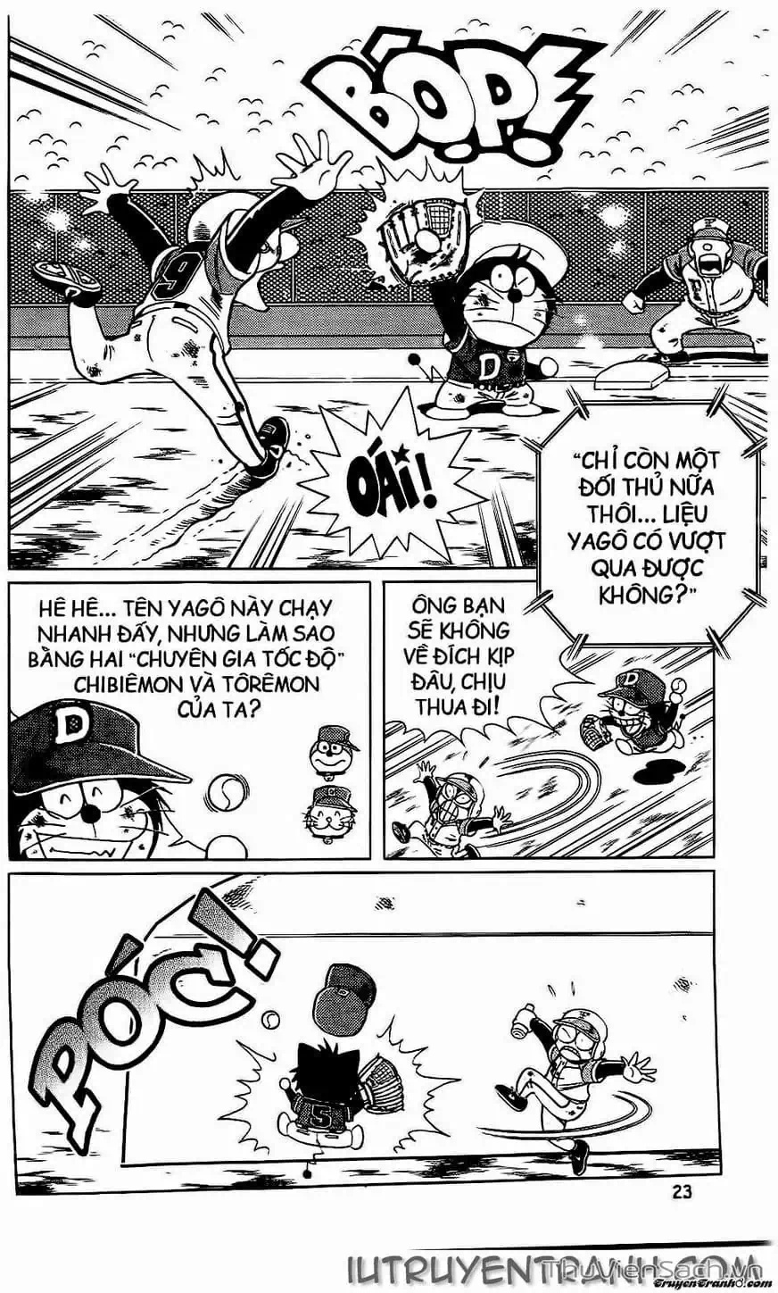 Truyện Tranh Doraemon Bóng Chày trang 3