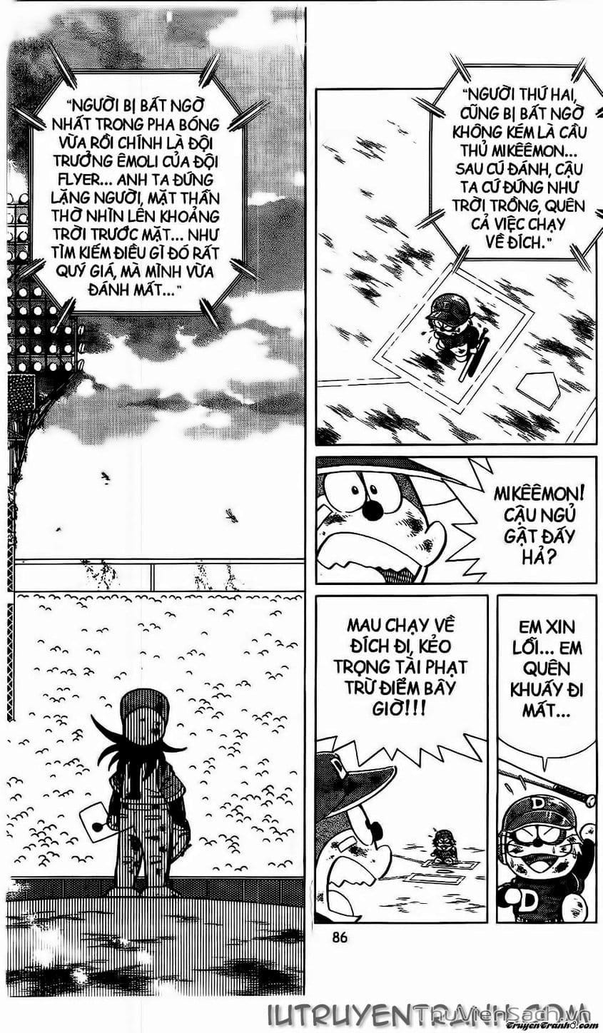 Truyện Tranh Doraemon Bóng Chày trang 3