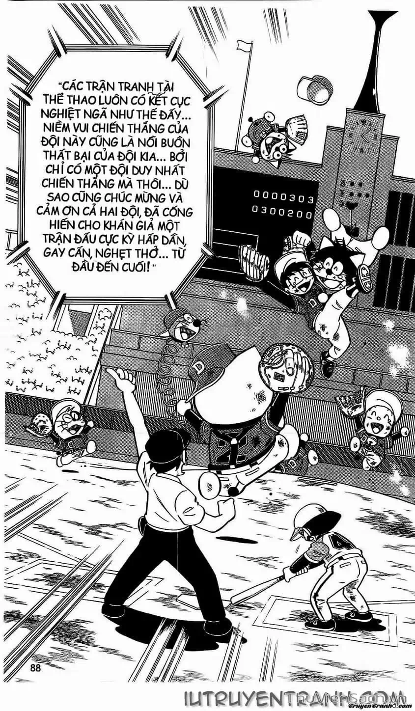 Truyện Tranh Doraemon Bóng Chày trang 3