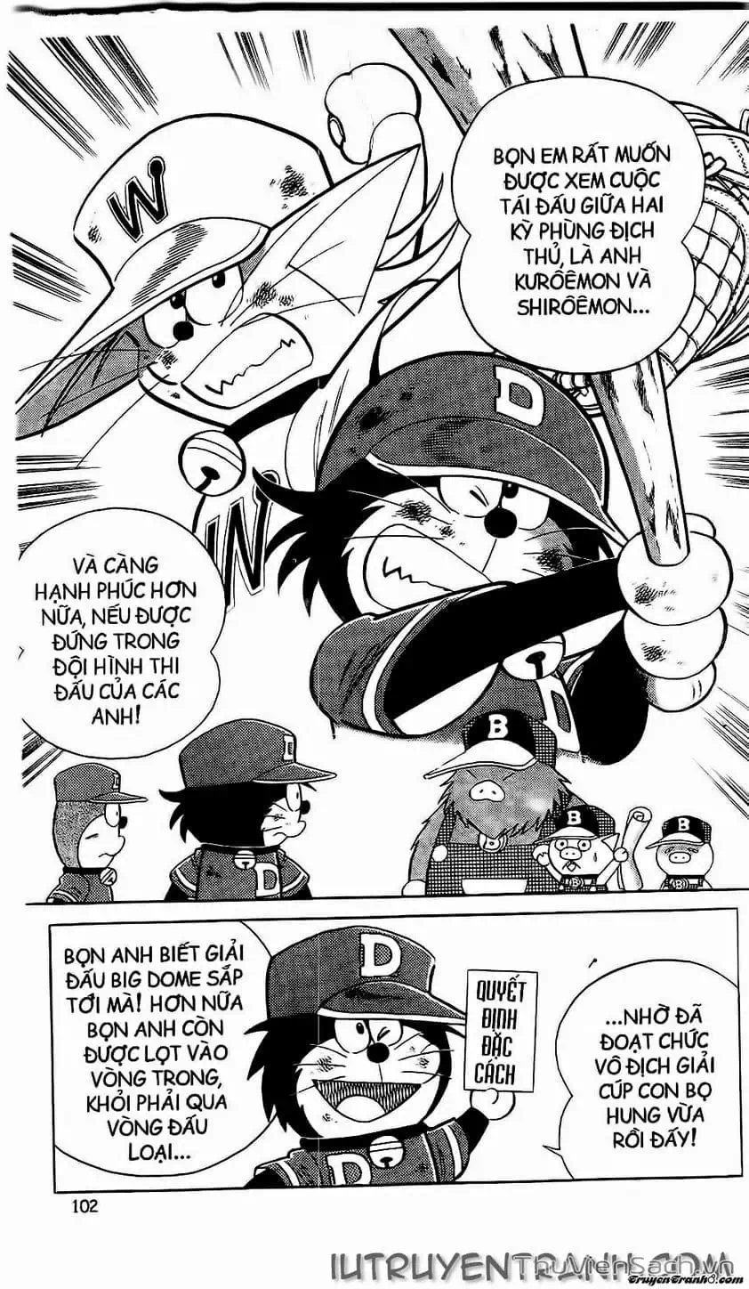 Truyện Tranh Doraemon Bóng Chày trang 3