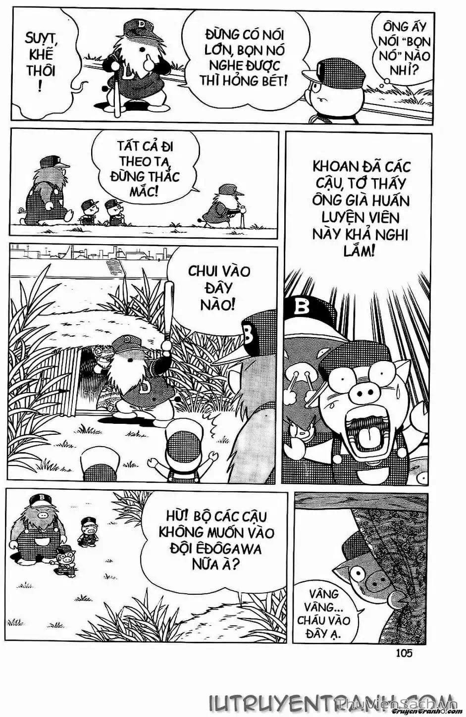 Truyện Tranh Doraemon Bóng Chày trang 3